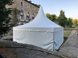 Pagoda sátor 5x5 méteres-25